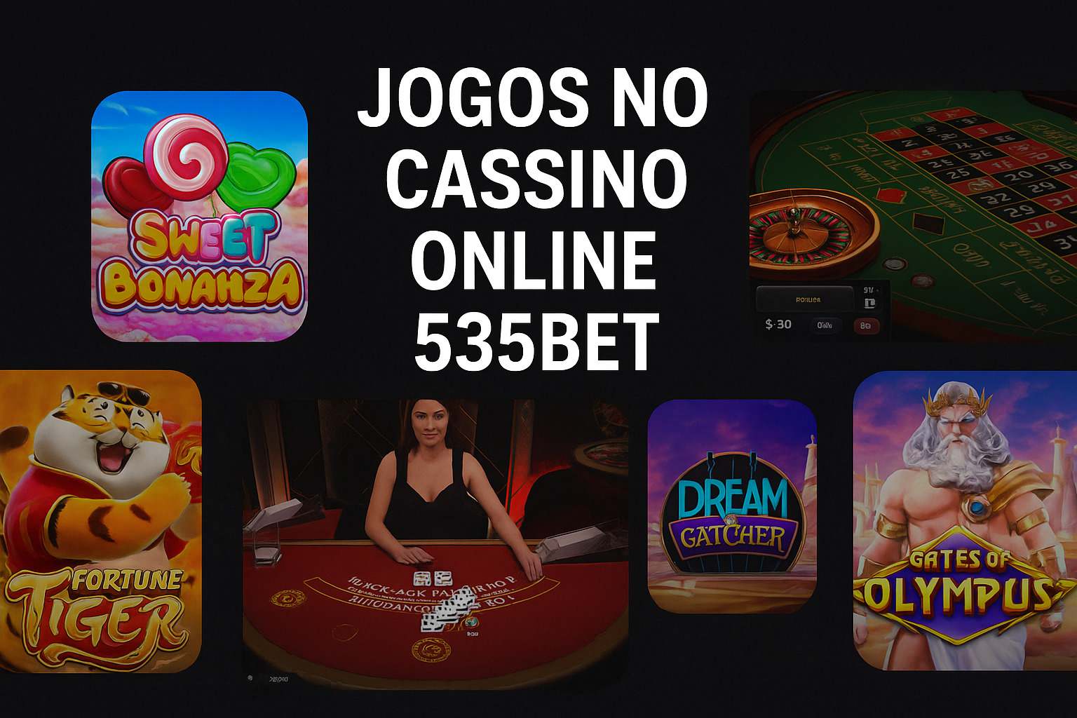 Jogos de cassino online inovadores e emocionantes na 535BET